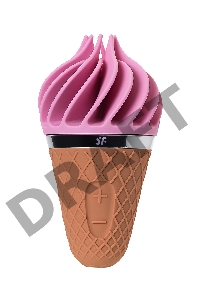 Вибромассажер Satisfyer layons Sweet Treat , силикон, розовый, 10,4 см.