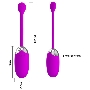 Виброяйцо BROOK 12 режимов вибрации, L 75 мм D 33 мм, фиолетовый арт. BI-014525