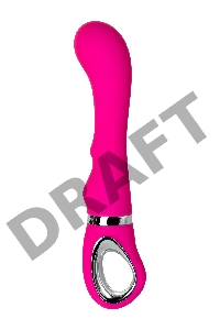 Вибратор JOS PILO с WOW-режимом, силикон, розовый, 20 см