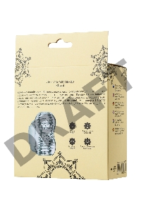 Мастурбатор нереалистичный Lingam by TOYFA  Khani, TPE, прозрачный, 9 см