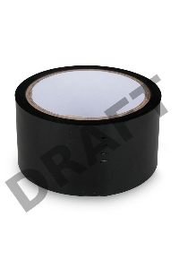 Черная лента для бондажа Easytoys Bondage Tape - 20 м.