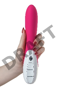 Вибратор Mystim Elegant Eric силиконовый, розовый, 27 см