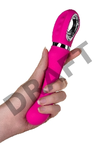 Вибратор JOS PILO с WOW-режимом, силикон, розовый, 20 см