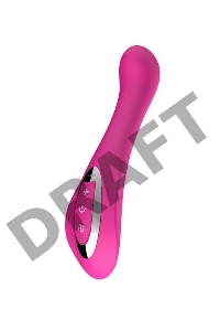 Вибратор Nalone Touch, силикон, розовый, 20 см