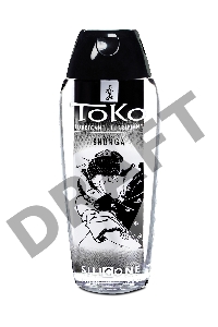 Лубрикант Shunga Toko Silicone на силиконовой основе, длительное скольжение, 165 мл