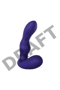 Zero Tolerance THE ROCKER Вибромассажер простаты с поступательными движениями и пультом ДУ