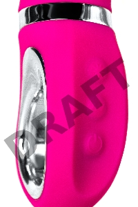 Вибратор JOS PILO с WOW-режимом, силикон, розовый, 20 см