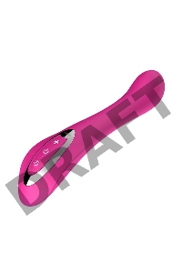 Вибратор Nalone Touch, силикон, розовый, 20 см