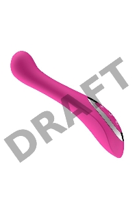 Вибратор Nalone Touch, силикон, розовый, 20 см