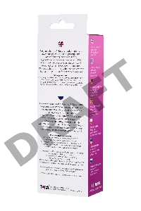 Вибратор с клиторальным стимулятором TOYFA A-Toys, TPE, розовый, 20 см