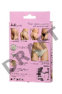 Трусики со стразами Joli Laura, белый, OS