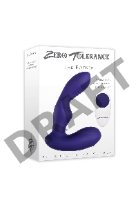 Zero Tolerance THE ROCKER Вибромассажер простаты с поступательными движениями и пультом ДУ