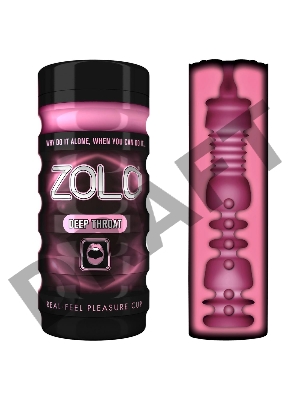 Мастурбатор ZOLO DEEP THROAT CUP