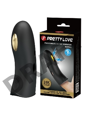 Вибронасадка на палец с электростимуляцией Pretty Love Marico