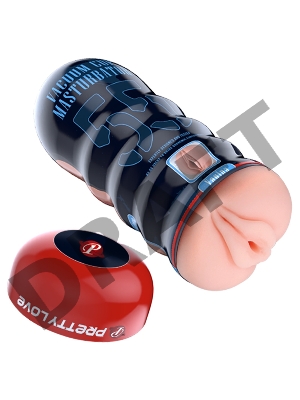 Мастурбатор-вагина в тубе Pretty Love Vacuum Cup Masturbator 55 Vagina