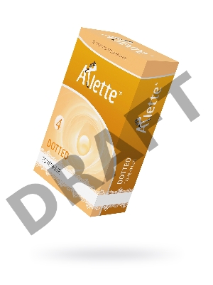 Презервативы Arlette №6, Dotted Точечные 6 шт.