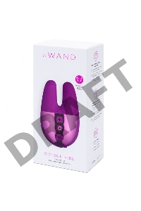 Фиолетовый вибратор с ушками Le Wand Double Vibe
