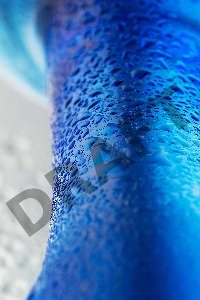 Анальный фаллоимитатор Sexus Glass, стекло, синий, 13 см