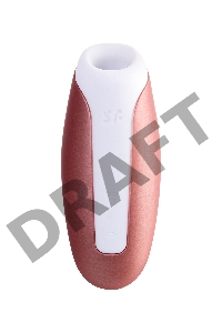 Вакуум-волновой бесконтактный стимулятор клитора Satisfyer Love Breeze, силикон, розовый, 9,5 см.
