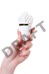 Вибромассажер Satisfyer layons Sweet Treat, силикон, белый, 10,4 см.