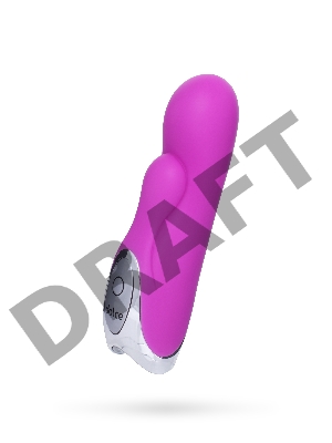 Вибратор TOYFA Dolce Jaden, силикон, розовый, 12,5см