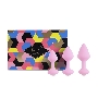 Набор из 3 нежно-розовых анальных пробок Bibi Butt Plug Set